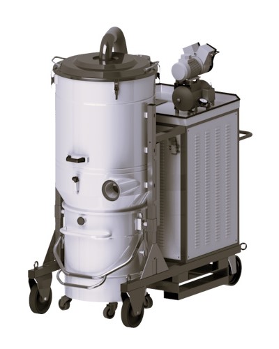 Aspirateurs industriel triphasé Adventice TAS 3000 HD pour eau et poussière
