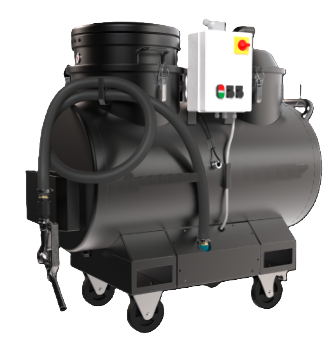 Aspirateur huile et copeaux monophasé MAD 280 OIL TANK